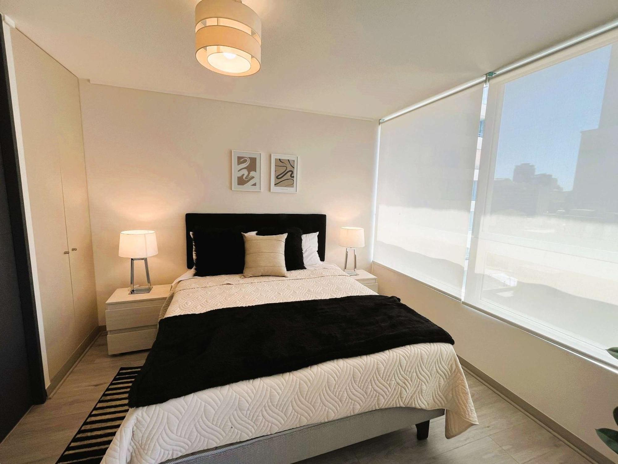 Apartamento Hom I Comodo Nuevo Depto 1d1b 2pax Santiago de Chile